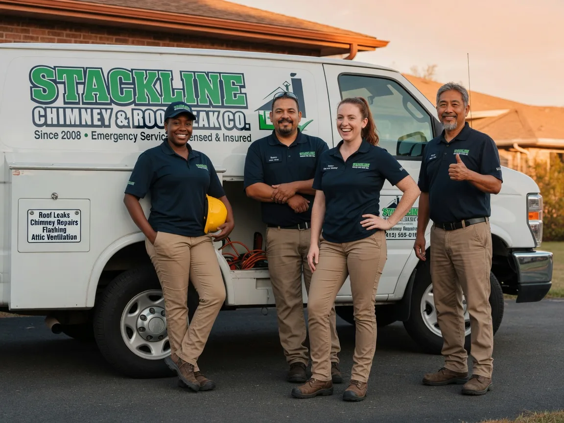 Chimney flashing repair company in Granton, WI